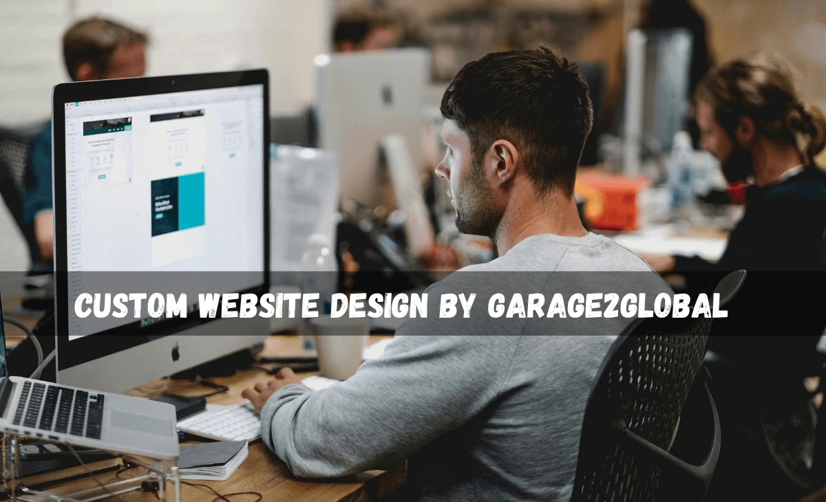 custom website design by garage2global